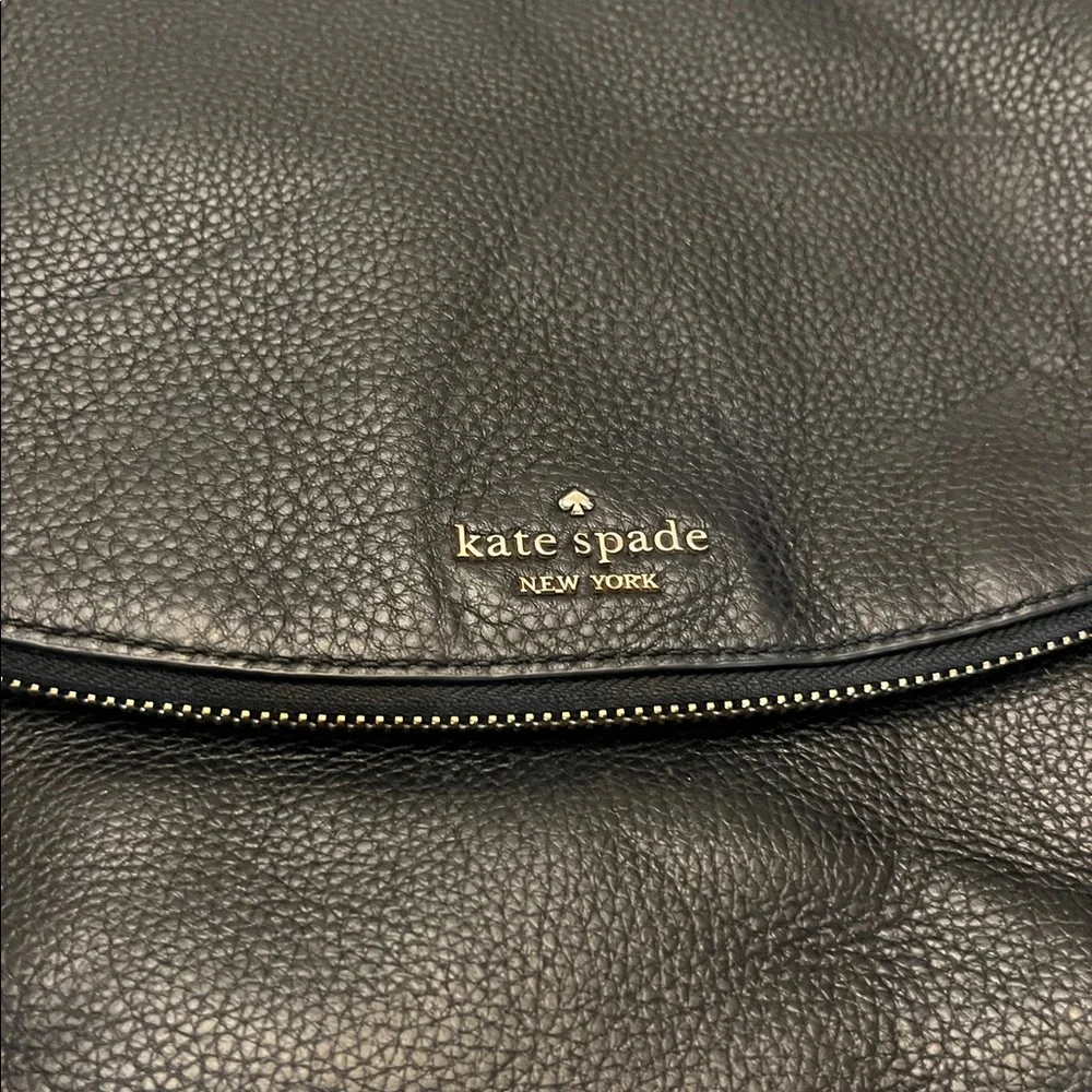 Kate Spade Black Leather Shoulder Bag with clutch. Kate Spade Cobble Hill Penny - Picture 2 of 8